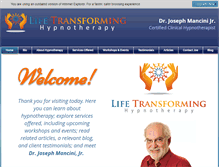 Tablet Screenshot of lifetransforminghypnotherapy.com